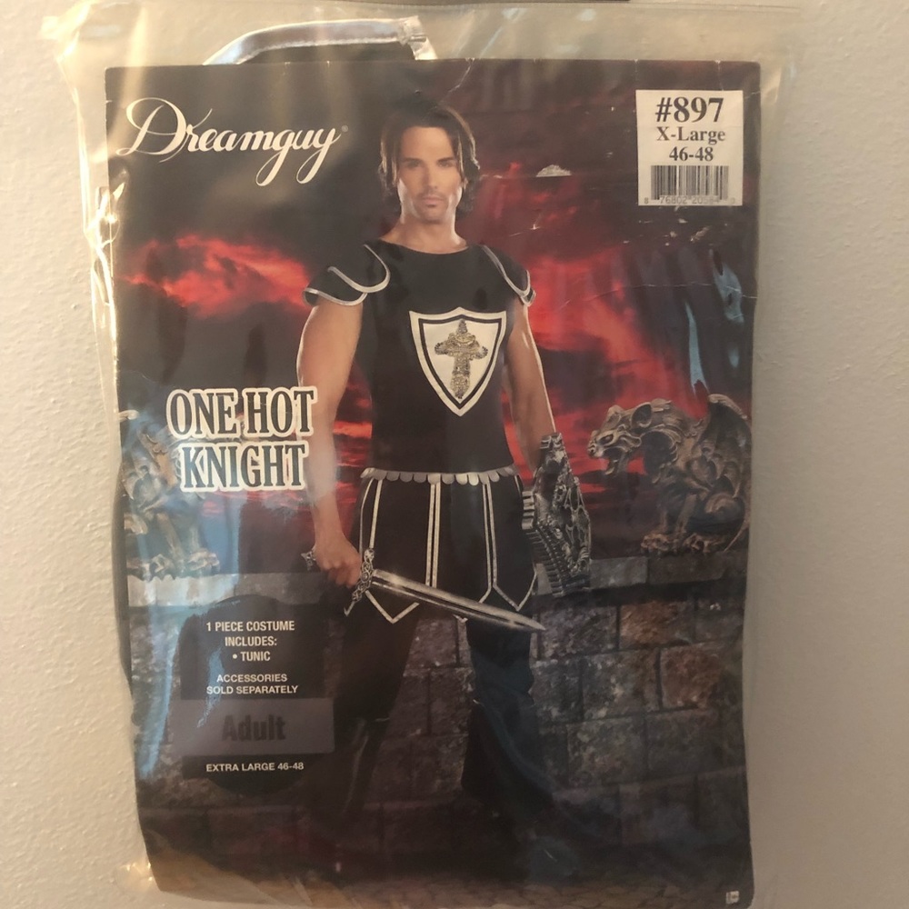Dreamguy “one hot knight” knight Halloween costume